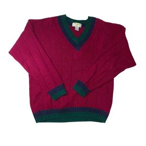 Magenta Knit Sweater